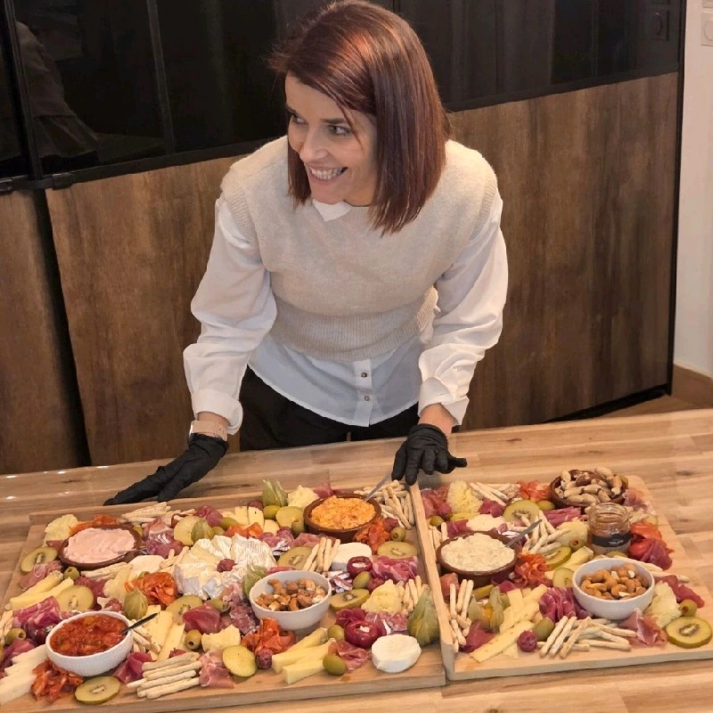 Delphine, fondatrice de La Planche Epicurienne